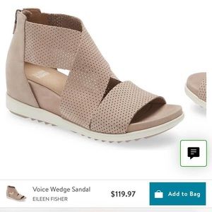 Eileen Fisher Wedge Sandals